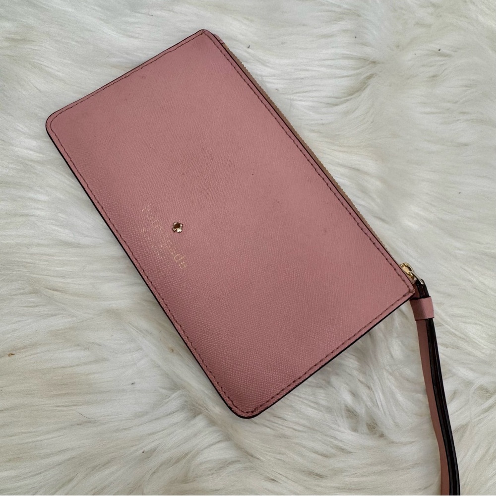 Kate Spade Pink Leather Wristlet